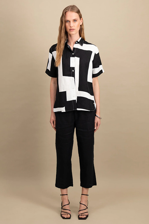 ΛΙΝΟ ΠΟΥΚΑΜΙΣΟ FYNCH HATTON - 997-BLACK